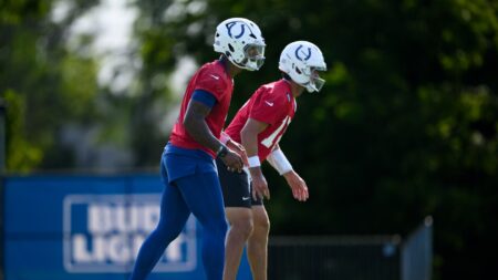 Colts still undecided at QB, hope competition makes both Richardson and Jones better