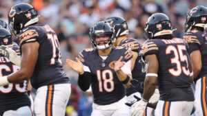 Caleb Williams leads Bears to a touchdown in first preseason action