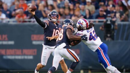 Ben Johnson pleased with “big-time throws” from Caleb Williams