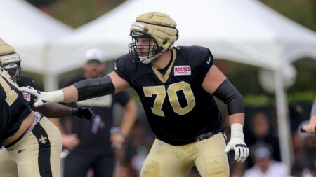 Report: Trevor Penning to miss a few weeks with foot injury