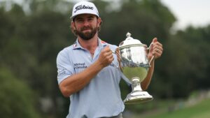 Cameron Young blows out field for first PGA Tour win at Wyndham Championship