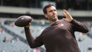 Joe Flacco on starting at 40: “It’s just business as usual”