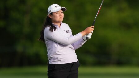 Major champs Allisen Corpuz, Sei Young Kim share lead with Jodi Ewart Shadoff at FM Championship