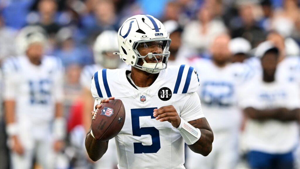 Anthony Richardson: Dislocated pinkie feeling better every day