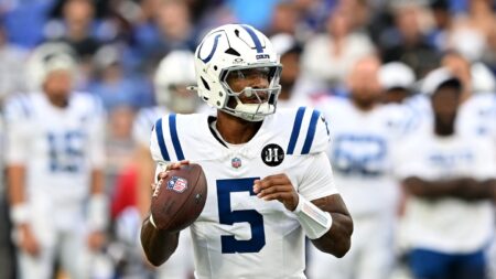 Anthony Richardson: Dislocated pinkie feeling better every day