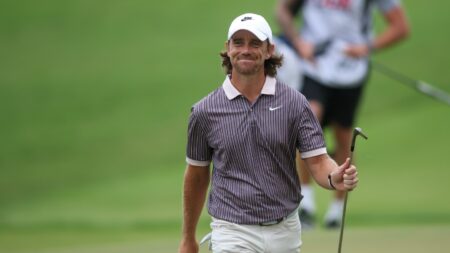 Tommy Fleetwood, Patrick Cantlay share lead with  million going winner at Tour Championship