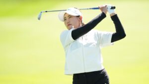 Rookie Miranda Wang leads FM Championship with Rose Zhang tied for second
