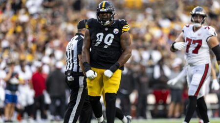 Derrick Harmon ready to “attack” his rehab in order to get back quickly