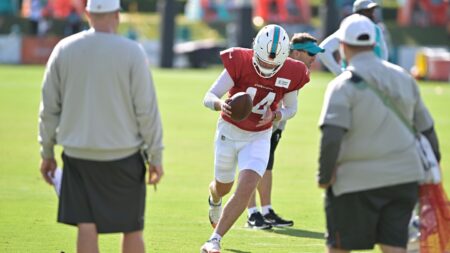 Quinn Ewers glad to be pursuing his NFL dream, despite his seventh-round salary