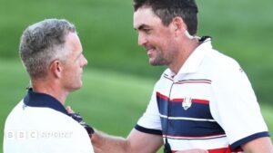 US Ryder Cup captain Keegan Bradley wants ‘envelope rule’ changed after defeat by Europe