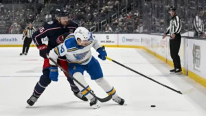 Blues Top Prospect Heading Back To Juniors