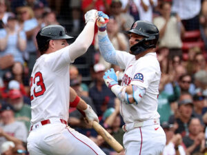 Bizarre Trevor Story home run that looked like foul ball is shortest of the MLB season and one for Fenway Park history book