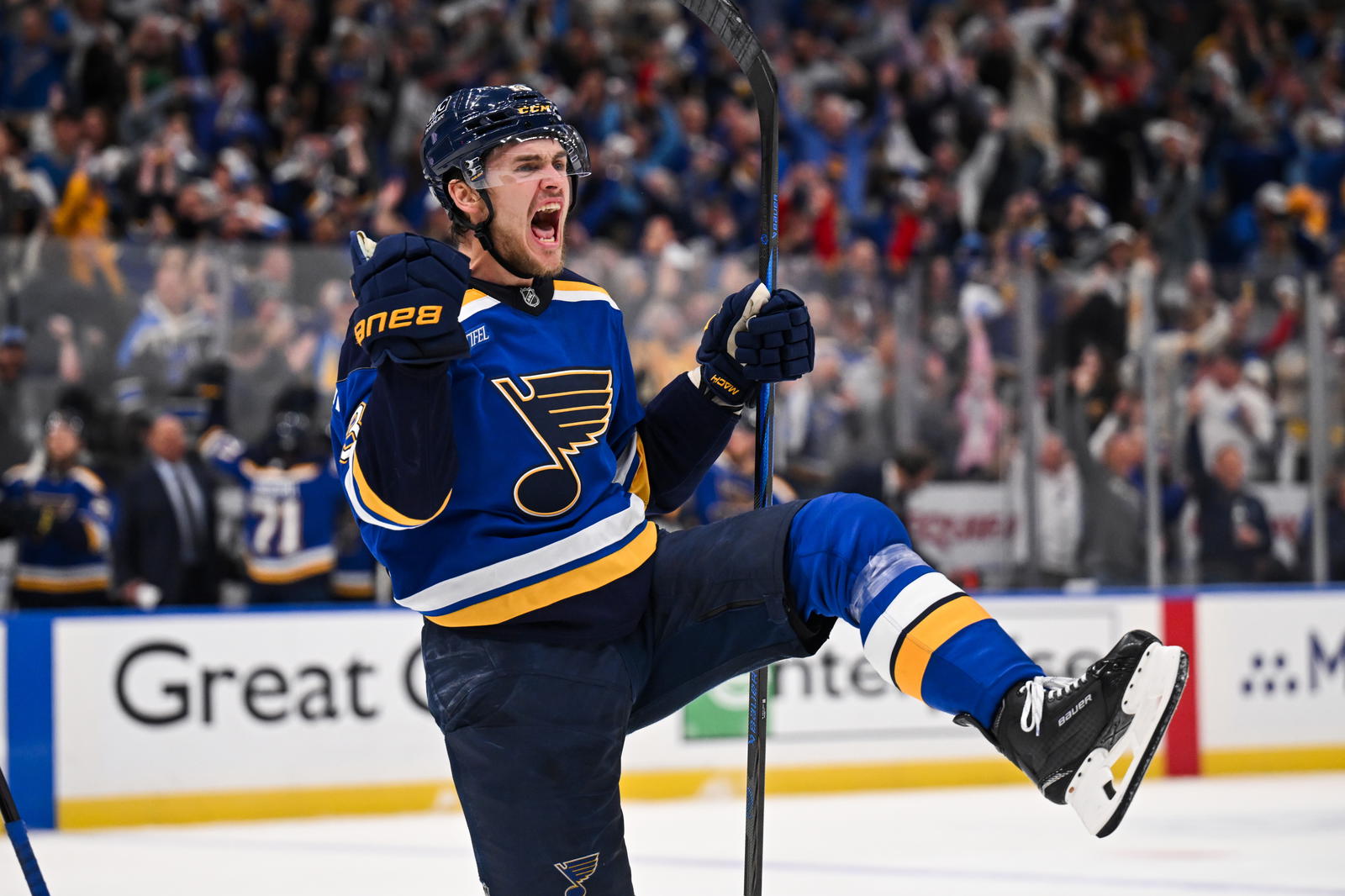 Toropchenko, Blues Feel There's More Offense To Big Russian's game