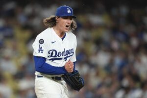 Dodgers flirt with another no-hitter, but this time they hang on to beat Rockies