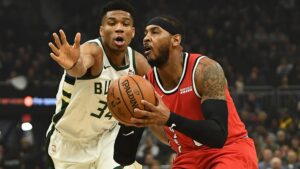 NBA HOFer Carmelo Anthony Responds to Giannis Workout Comments, ‘Invite Accepted’