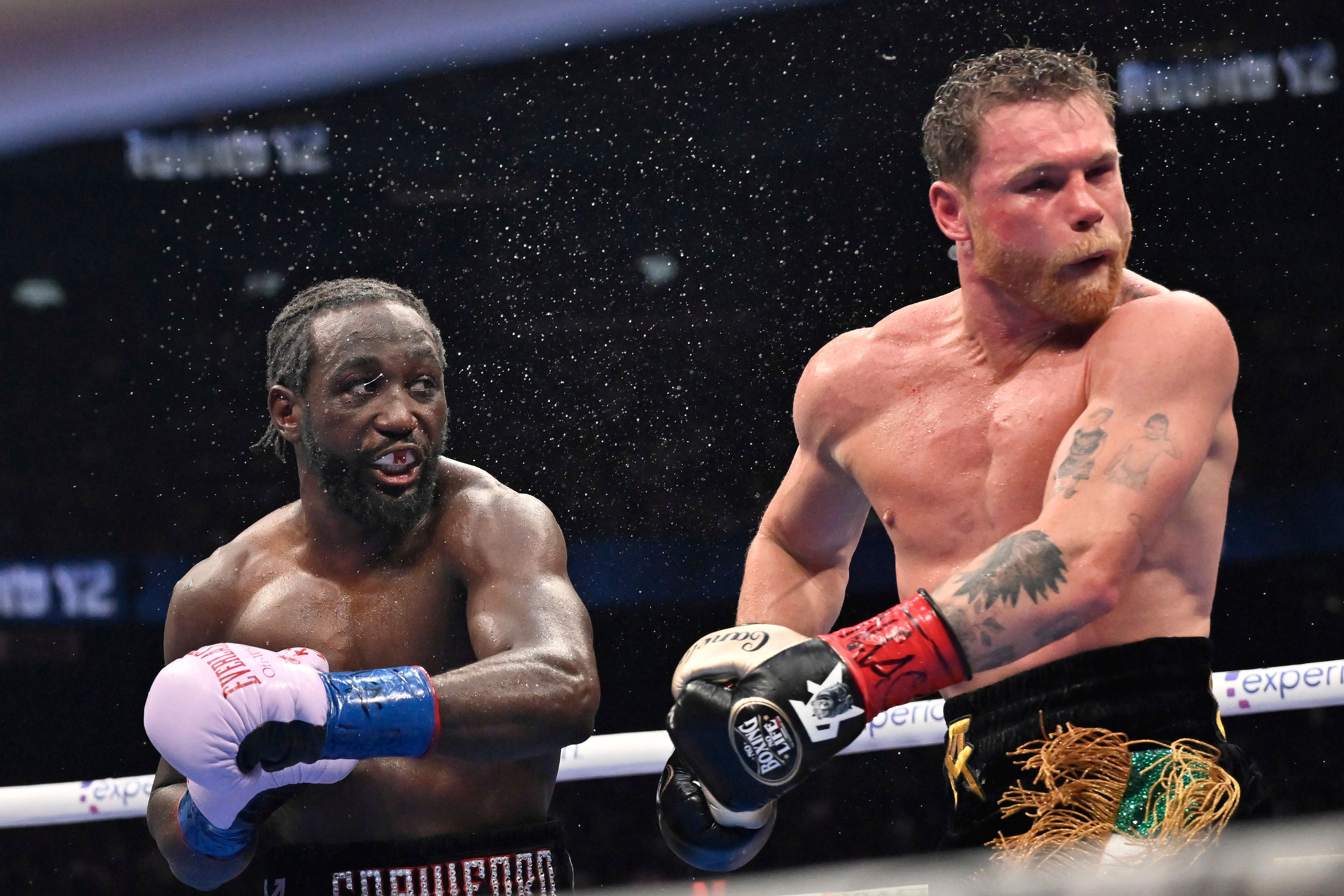 Terence Crawford comfortably beat Canelo Alvarez earlier this month