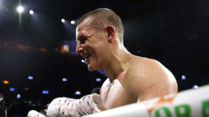 Eimantas Stanionis punishes Jabulani Makhense with one-sided beatdown in first fight since losing WBA title