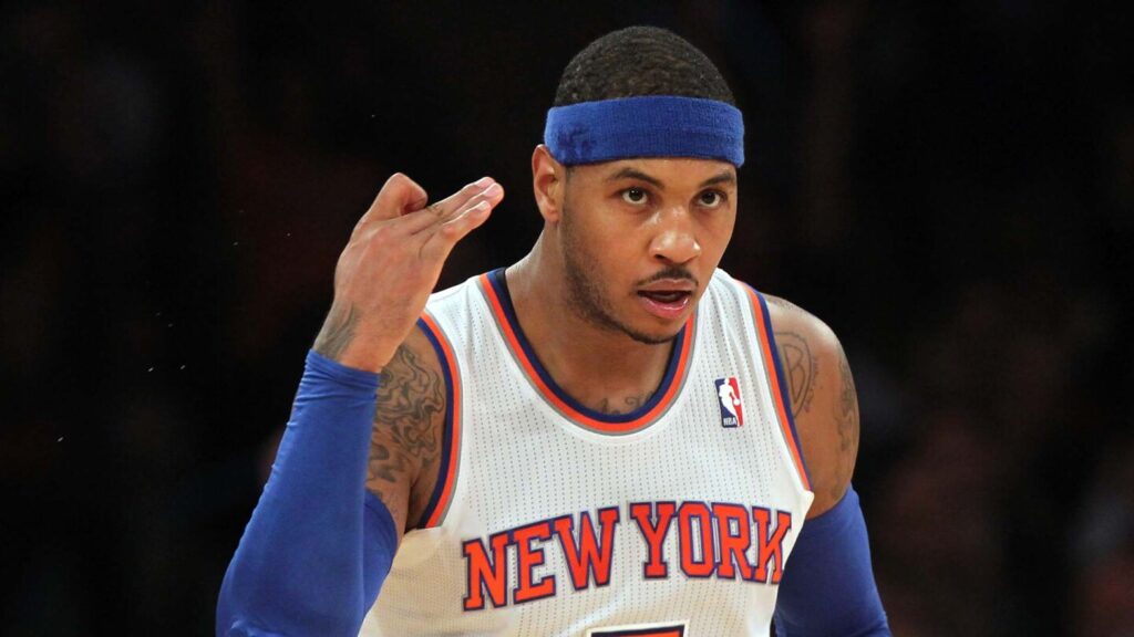 Watch Carmelo Anthony get inducted into the Hall of Fame, ‘The dogs is barking’