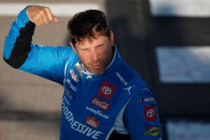 Denny Hamlin to ask dad’s forgiveness over new antagonistic slogan