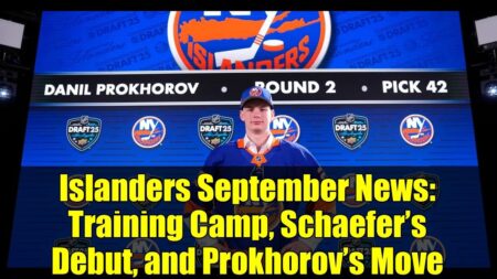Islanders September News: Training Camp, Schaefer’s Debut, and Prokhorov’s Move | NHL 2025-26