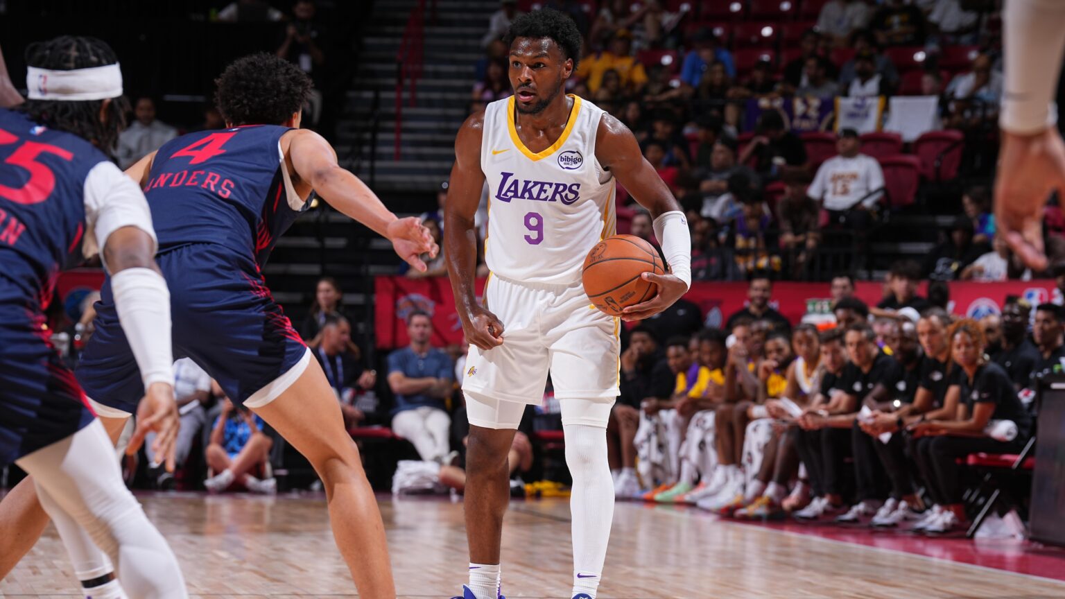 Lakers’ Bronny James Plays Golf Mic’d Up on Video Before 2025-26 NBA Season