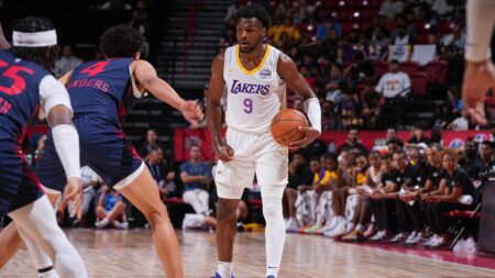 Lakers’ Bronny James Plays Golf Mic’d Up on Video Before 2025-26 NBA Season