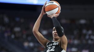 Aces’ A’ja Wilson Talks WNBA MVP Race, Potentially Making History with 4th Award