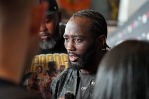 Terence Crawford provides fresh update on injury rumours: ‘Don’t tell Canelo!’