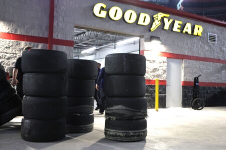 Goodyear releases extra set of tires mid-race due to extreme wear
