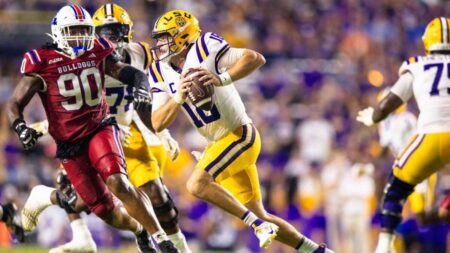 Caesars Sportsbook promo code CBS20X: Get 20 100% profit boosts to bet college football games like LSU vs. Florida, Texas A&M vs. Notre Dame on Saturday