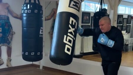 Ricky Hatton works out at home gym in video shared before his death | Sport
