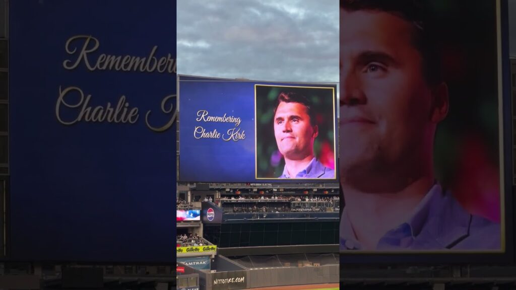 Minute of Silence Held for Charlie Kirk at Yankees Game