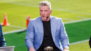 Pat McAfee Jumps from High Dive in Speedo After Picking Miami over UF in Viral Video