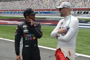 Bubba Wallace shares funny ‘retirement’ comment after SVG’s best oval qualifying