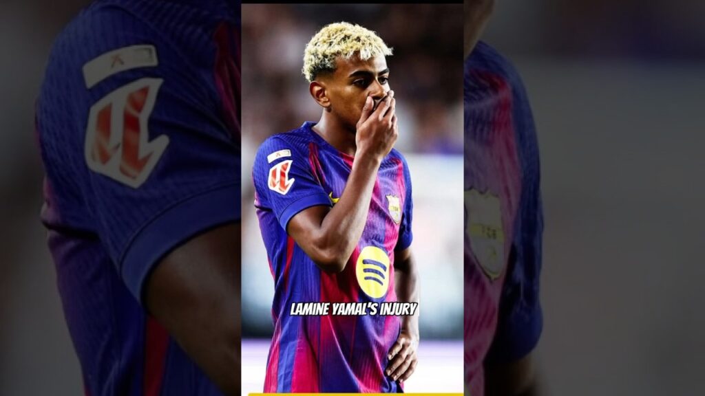 Lamine Yamal’s injury made Hansi Flick Furious #footballnews #latestfootball #yamal