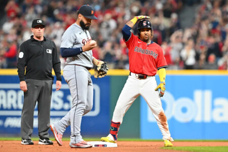 Guardians beat Tigers again to seize sole lead in AL Central, on verge of biggest comeback in MLB history