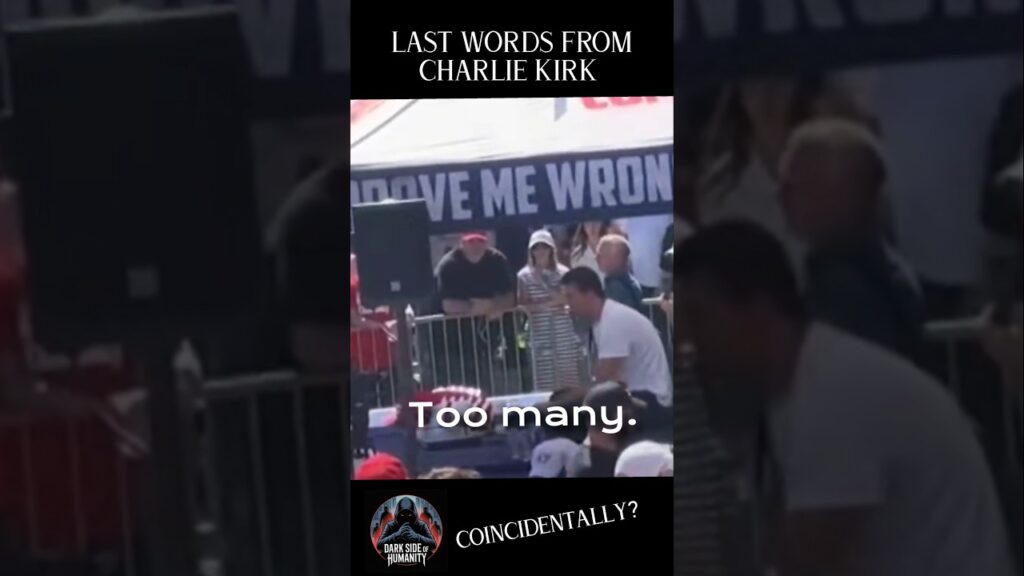 The Last Words of a Great Mind#charliekirk #news #shorts