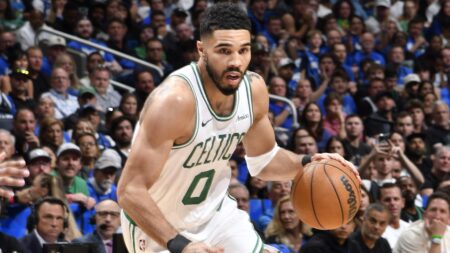 Jayson Tatum Returns to Court in Video amid Injury Rehab, ‘Rusty as a Motherf–ker’