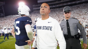 What Penn State’s James Franklin said about 15th consecutive loss to an opponent ranked No. 6 or higher
