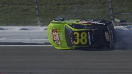 Zane Smith on his ‘wild ride’ at Kansas Speedway: ‘It was violent, no doubt’