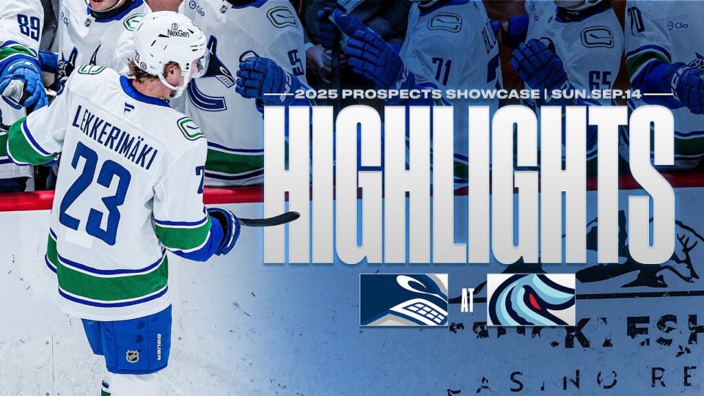 Canucks vs. Kraken Highlights | Prospects Showcase (Sept. 14 2025)