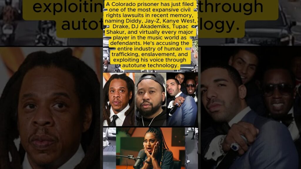 Diddy, Jay-Z, Drake & More Accused: Prisoner Files Shocking Lawsuit Claiming Industry Enslavement