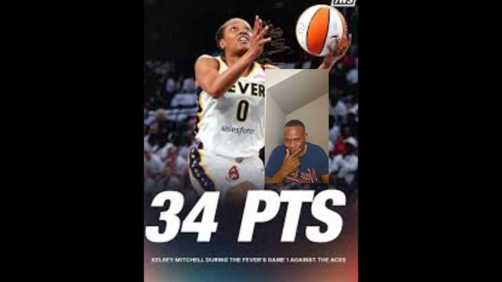 KELSEY MITCHELL went Crazy on The ACES#wnba#wnbaallstar #basketball #wnbaplayoffs