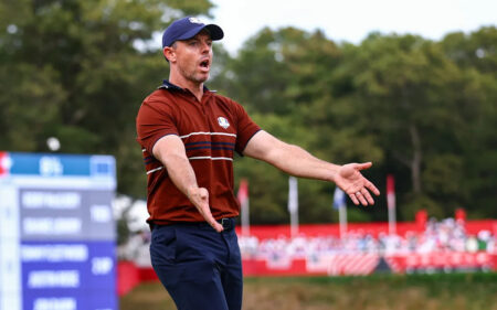 Ryder Cup MC steps down after engaging in expletive-laden chant aimed at Rory McIlroy