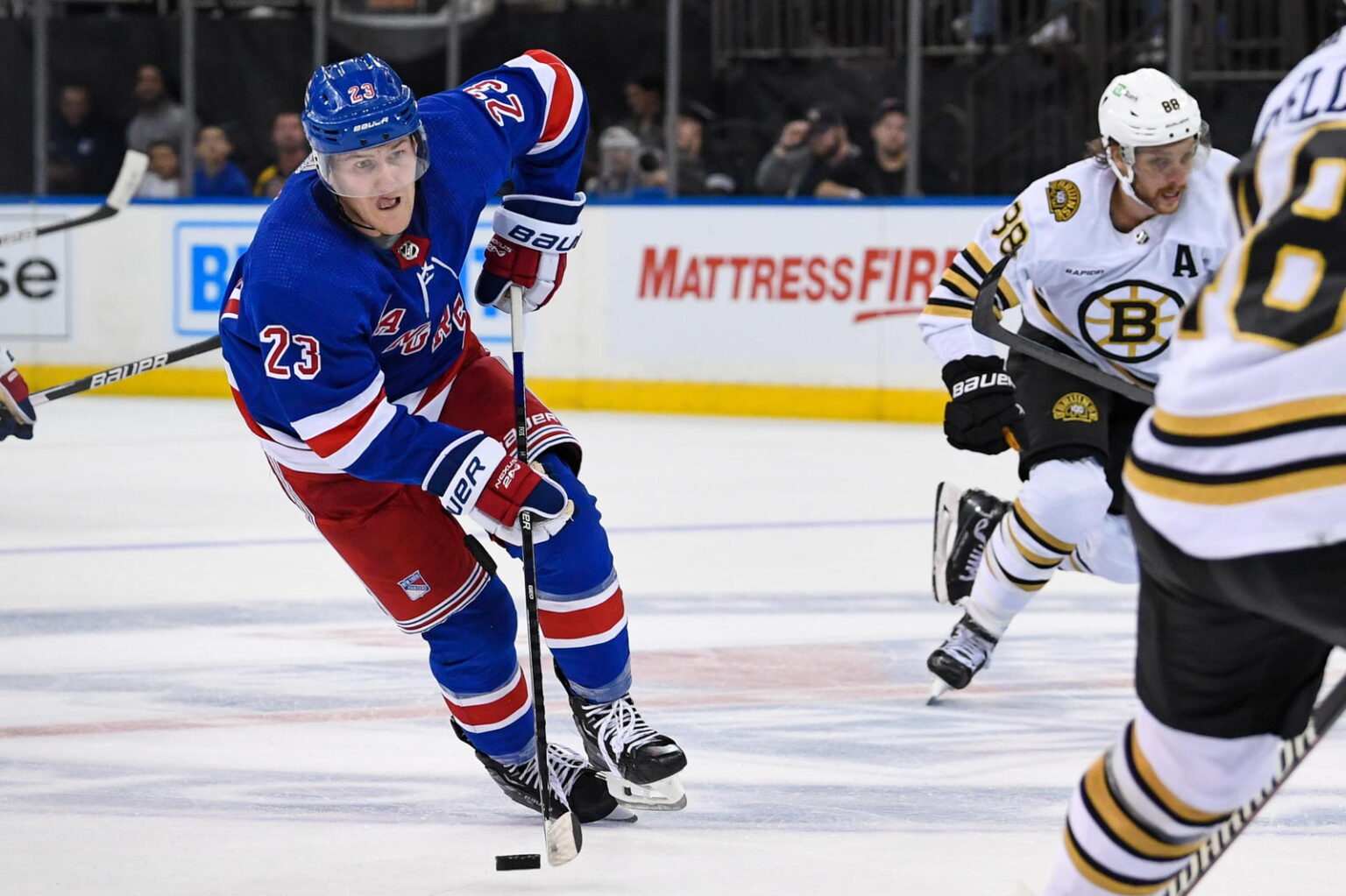 Rangers Reveal Roster For Preseason Game vs. Bruins