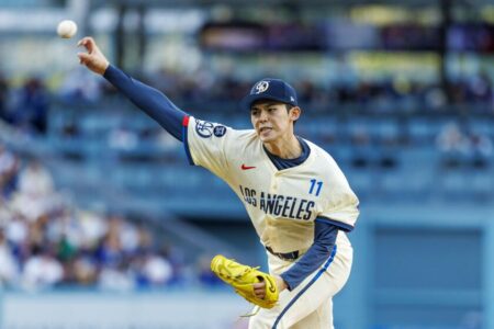 Strong rehab outing could put Roki Sasaki back in Dodgers’ postseason roster contention
