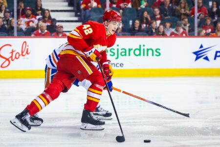 Flames Rookies Hold Off Oilers for 6–5 Victory in Edmonton
