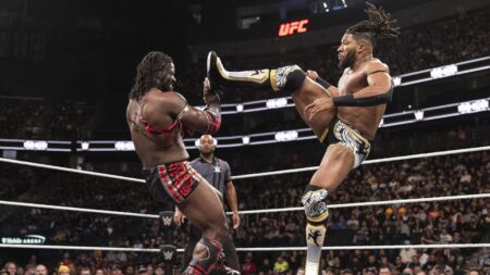 TNA Invades NXT, Oba Femi vs. Trick Williams Ends in No Contest Before No Mercy