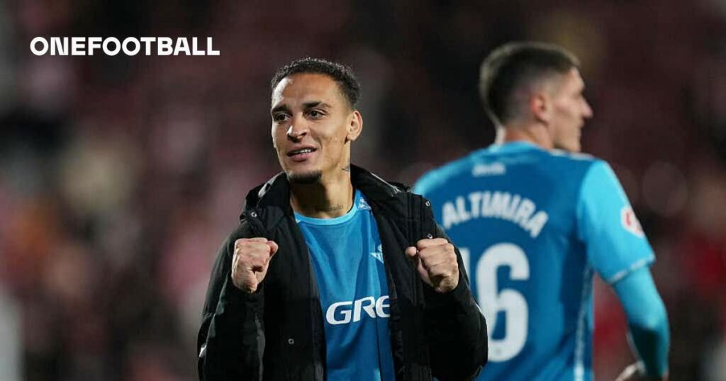 🚨 BREAKING: Real Betis complete move for Man Utd’s Antony