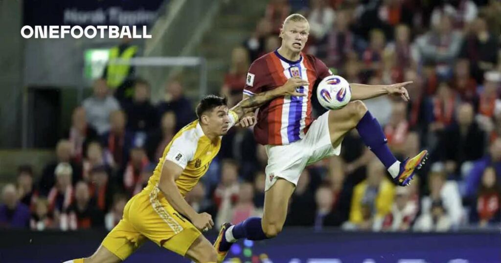 Erling Haaland apologised to Moldova goalkeeper for five-goal haul during 11-1 Norway win